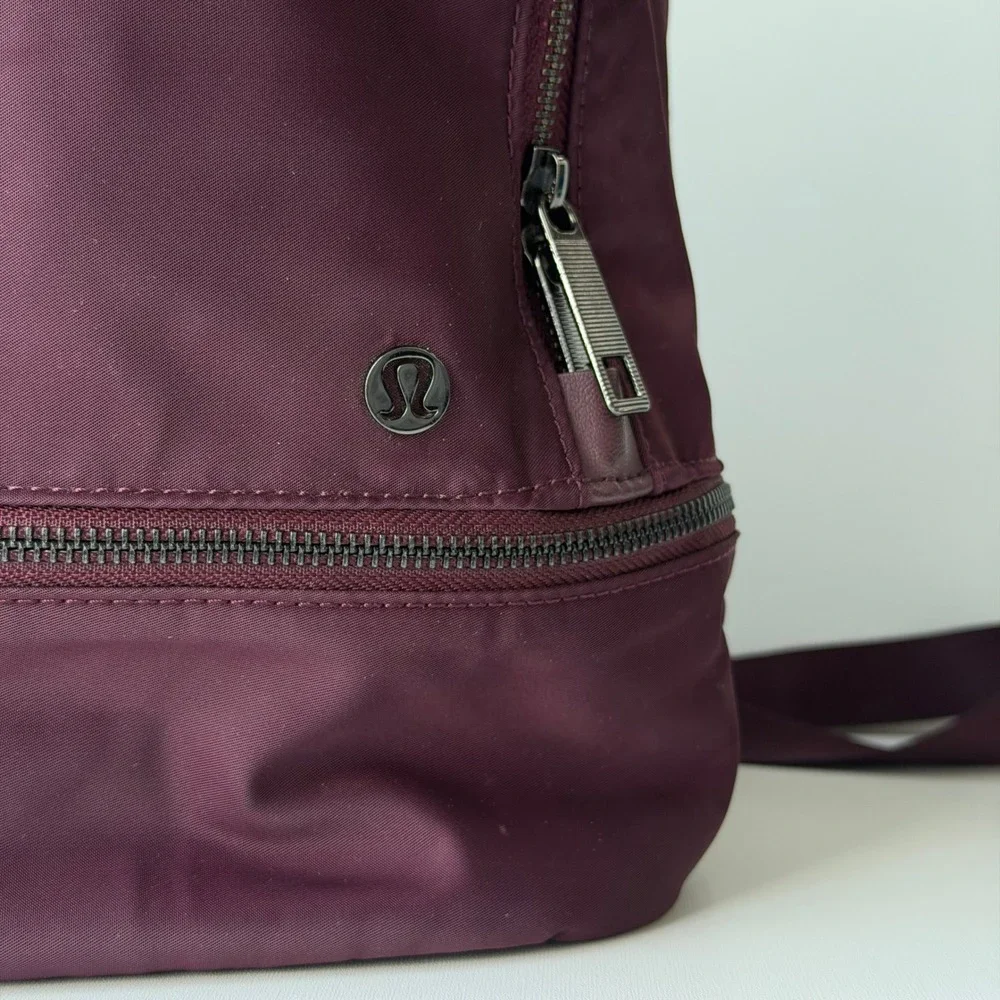 Lululemon City Adventurer Backpack 20L Burgundy Athletic Yoga Travel Bag